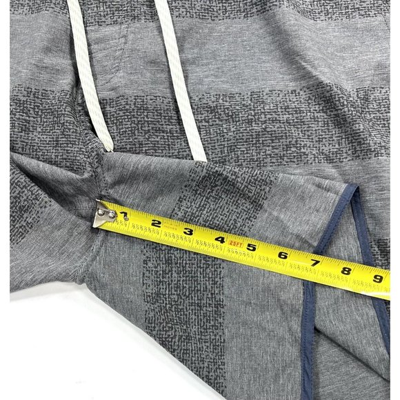 Vuori Mens Size 38 Cruise Board Shorts Performance 4 Way Stretch Gray Stripe - Picture 13 of 16